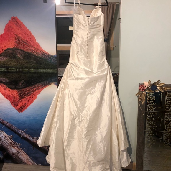 Pronovias Silk Wedding Gown - Picture 2 of 8